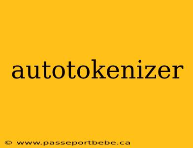 autotokenizer