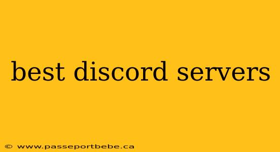 best discord servers