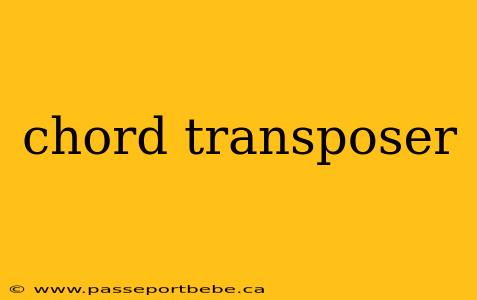 chord transposer