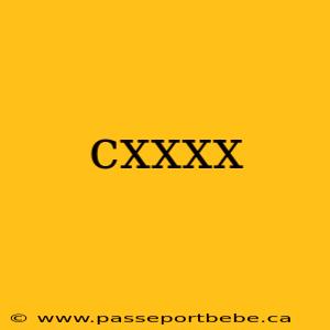 cxxxx