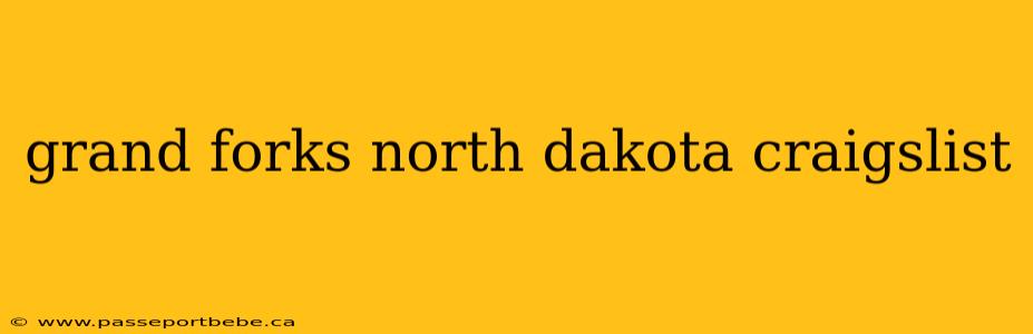 grand forks north dakota craigslist