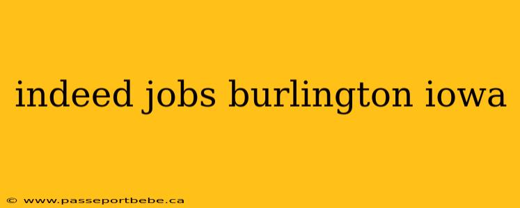 indeed jobs burlington iowa