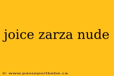 joice zarza nude