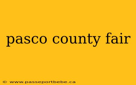 pasco county fair
