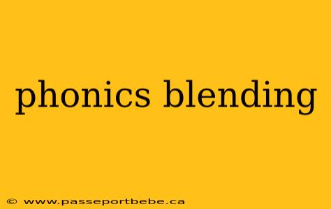 phonics blending