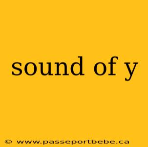 sound of y