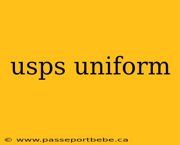 usps uniform